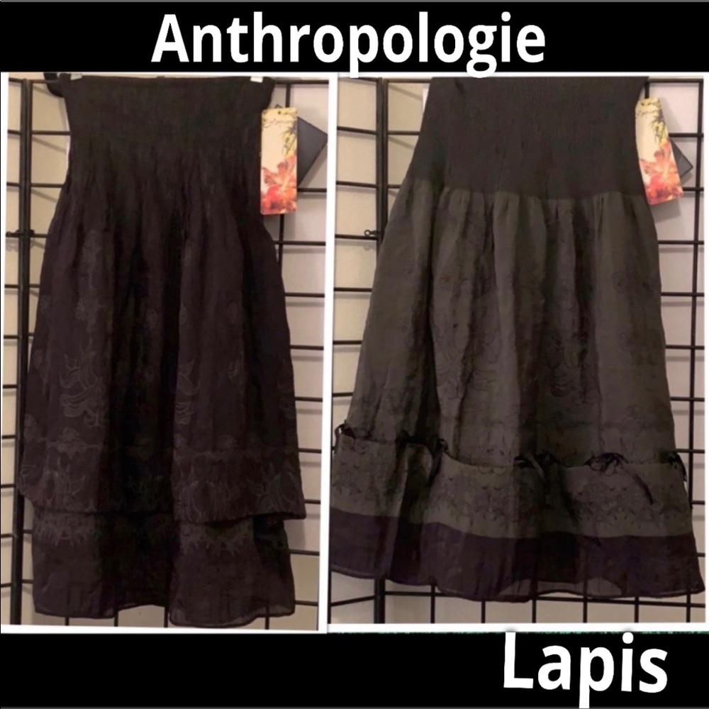 ♦️NWT-lapis Versatile convertible skirt.